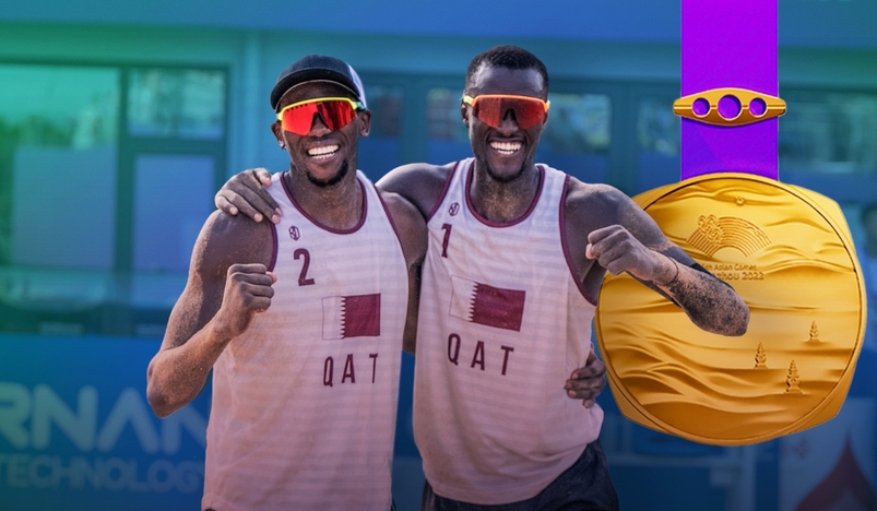 Qatar Wins The Gold Medal In Beach Volleyball At The Hangzhou Asian Games